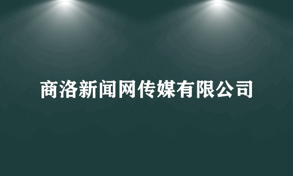 商洛新闻网传媒有限公司