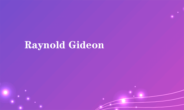 Raynold Gideon