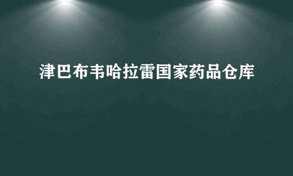 津巴布韦哈拉雷国家药品仓库