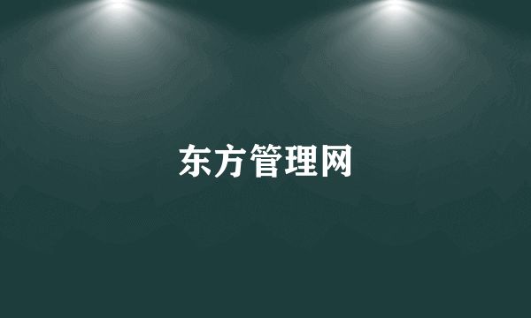 东方管理网