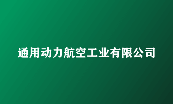 通用动力航空工业有限公司