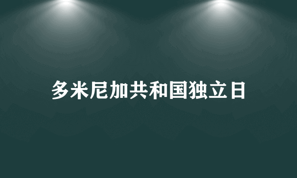 多米尼加共和国独立日