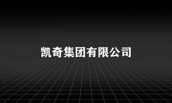 凯奇集团有限公司