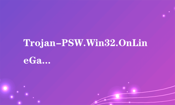 Trojan-PSW.Win32.OnLineGames.qq