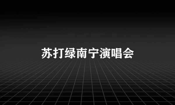 苏打绿南宁演唱会