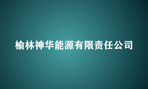 榆林神华能源有限责任公司