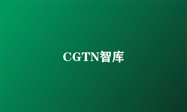 CGTN智库