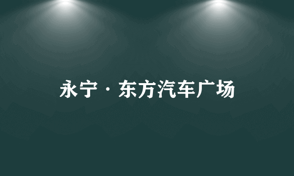 永宁·东方汽车广场