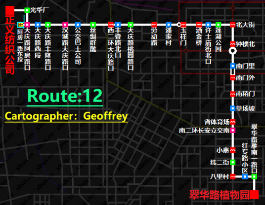 西安公交12路