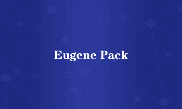 Eugene Pack