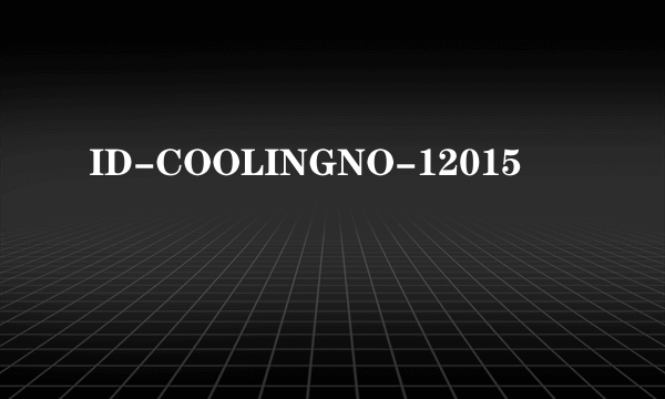 ID-COOLINGNO-12015