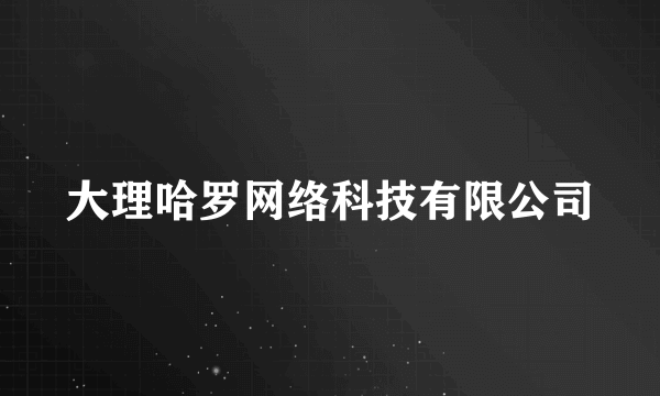 大理哈罗网络科技有限公司