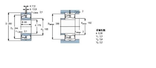 SKF 23134CC/W33轴承