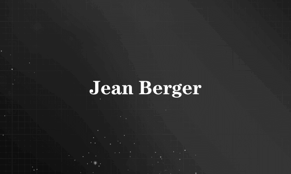 Jean Berger