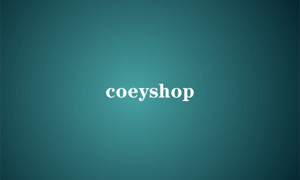 coeyshop