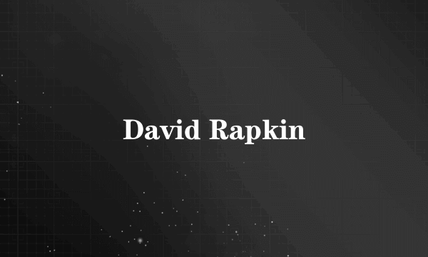 David Rapkin