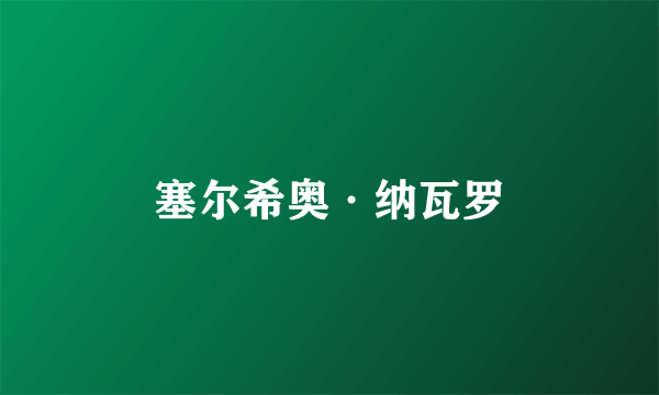 塞尔希奥·纳瓦罗