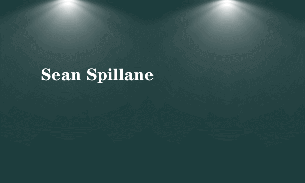 Sean Spillane