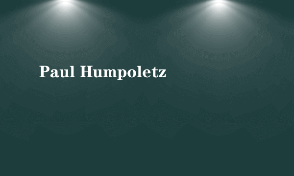 Paul Humpoletz