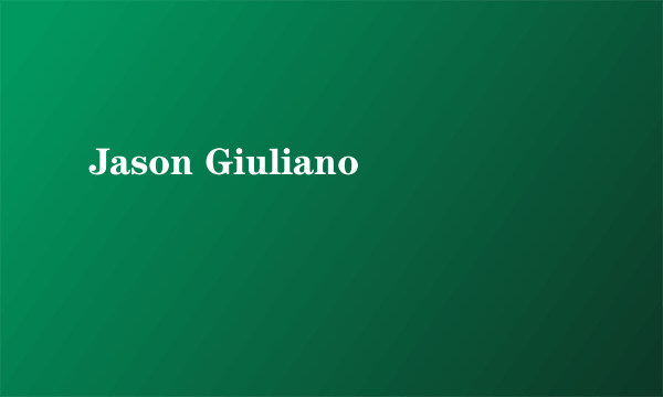 Jason Giuliano