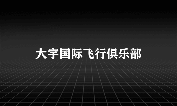 大宇国际飞行俱乐部