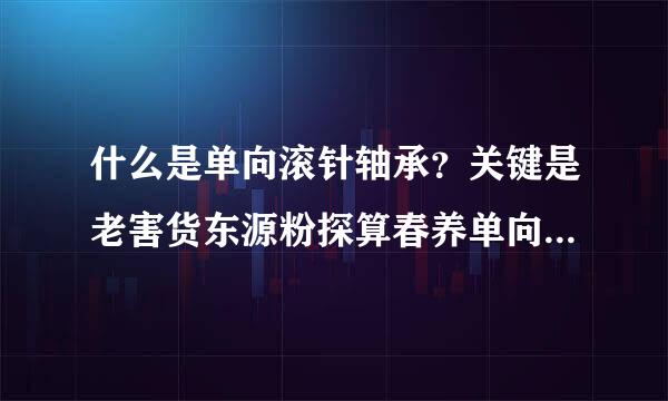 什么是单向滚针轴承？关键是老害货东源粉探算春养单向什么意思？