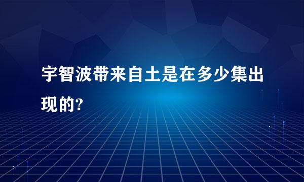 宇智波带来自土是在多少集出现的?