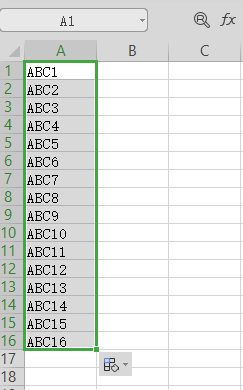 在wps制作表格时输入1如何自动按顺序排出剩余数字