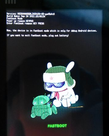 小米手机开机显示fastboot是怎么回事？