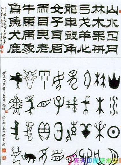 鸟字象形字怎么写