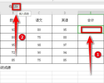 WPS中excel不能自动求和，点击求和出现=SUM()