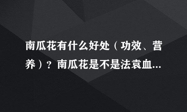 南瓜花有什么好处（功效、营养）？南瓜花是不是法袁血层师轻功语住见环凉性的？肠胃不好的能不来自能吃？南瓜花如何烹制？