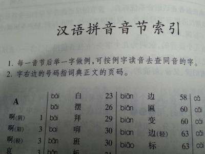 什么是音序查字法