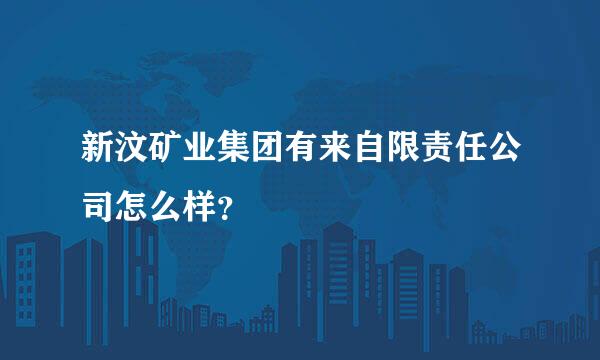 新汶矿业集团有来自限责任公司怎么样？