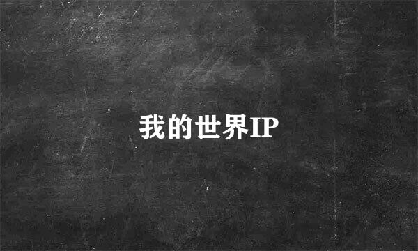 我的世界IP