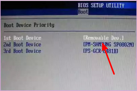 boot option priori来自ties 灰色的，如何选择USB启动