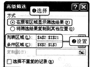 如何在Excel中一次筛选多个数据