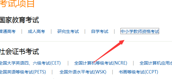 中小学教师资格考试成绩查询入口在哪