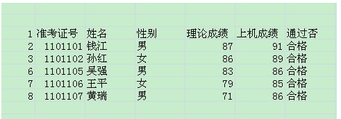 EXCEL中如何把符合条件的内容自动显示到另一张新表格中