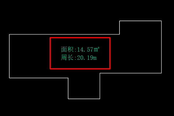 cad怎么量面积并标注