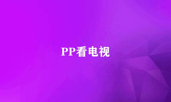 PP看电视