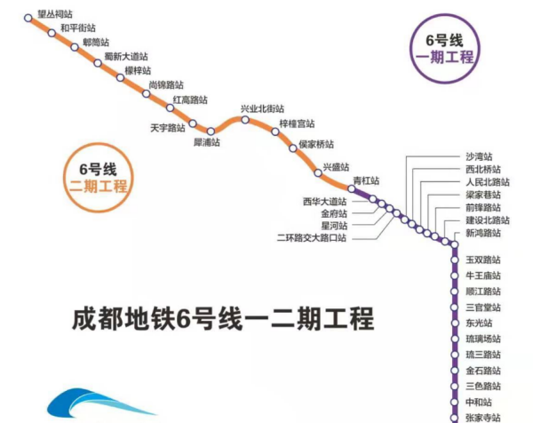 成都地铁6号线来自什么时候开通