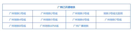 广州市地铁线路图高清版