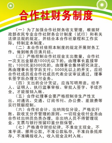 农语花业合作社如何建账