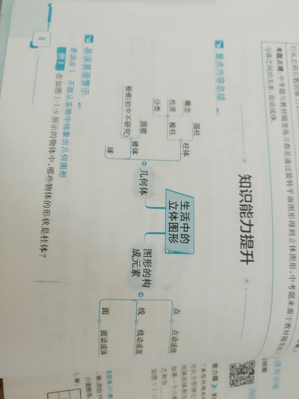 2020北师大七年级上册数学第一单元思维导图?