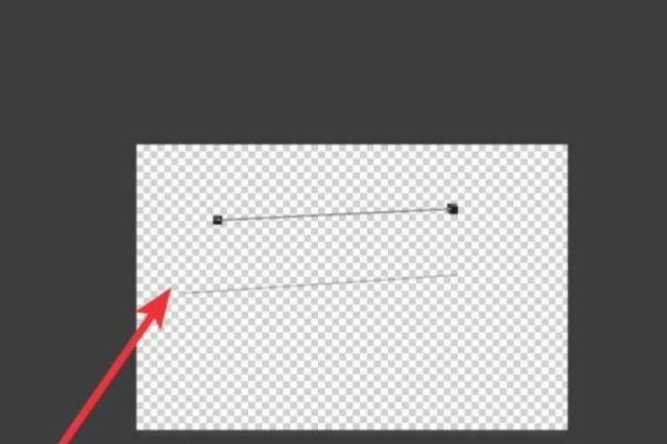 如何在ps画直线带箭头呢？