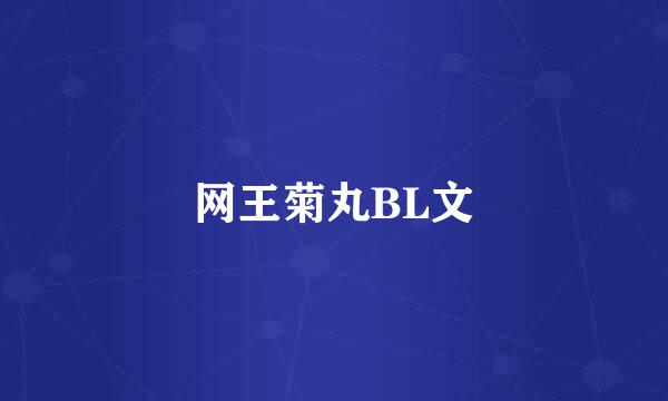 网王菊丸BL文