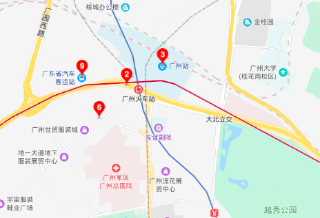 广州新火车站建在哪里