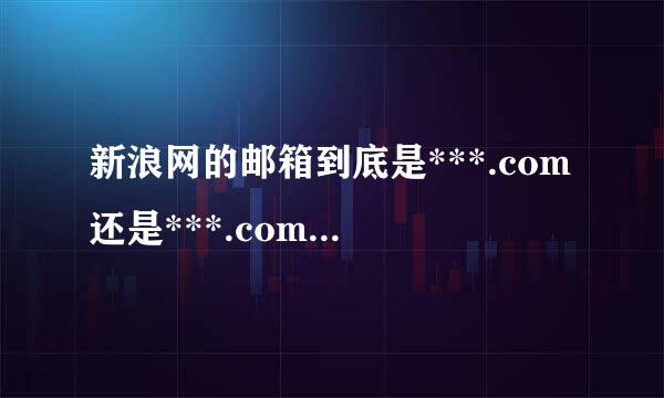 新浪网的邮箱到底是***.com还是***.com.cn？它们有来自什么区别？