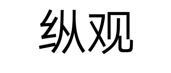 “纵观”的近义整词是什么？